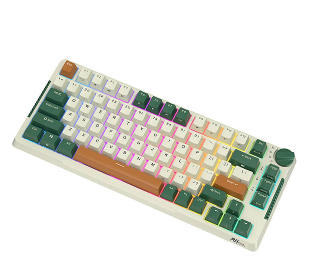 Royal Kludge RKH81 RGB (Sky cyan switch) - Zielona RKH 81 skycyan green - 1198934 - zdjęcie 3